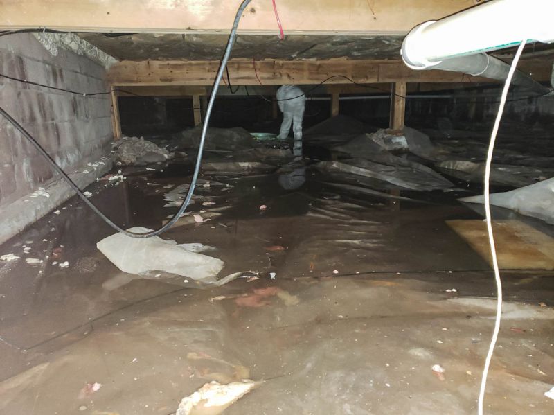 Crawlspace Air Quality Improvement